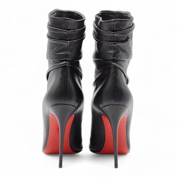 Christian Louboutin Ishtar Boots - Leather - Black $1995 - Picture 5 of 11